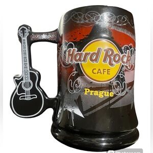 Prague Hard Rock Cafe Guitar Mug, EUC